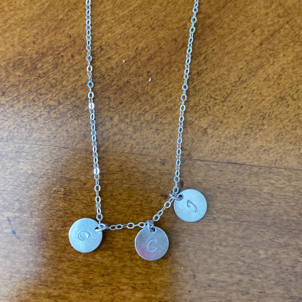 Woman’s charm necklace